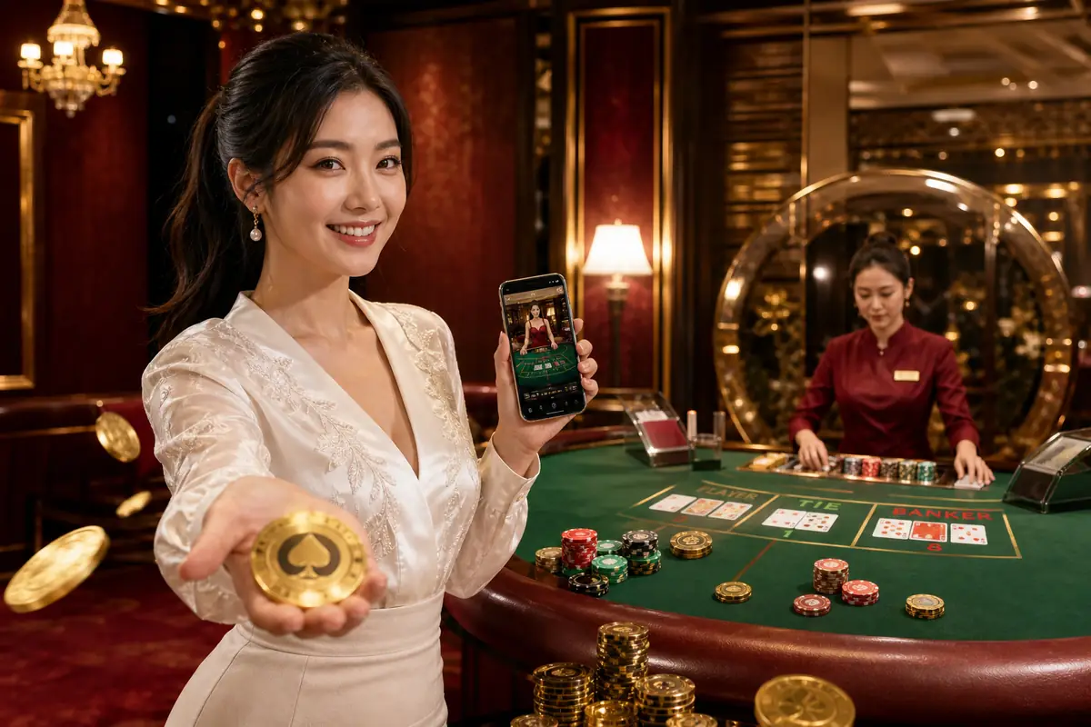 ob9 Casino antara muka permainan live dealer